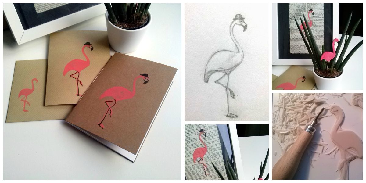 Flamingo Collage_klein