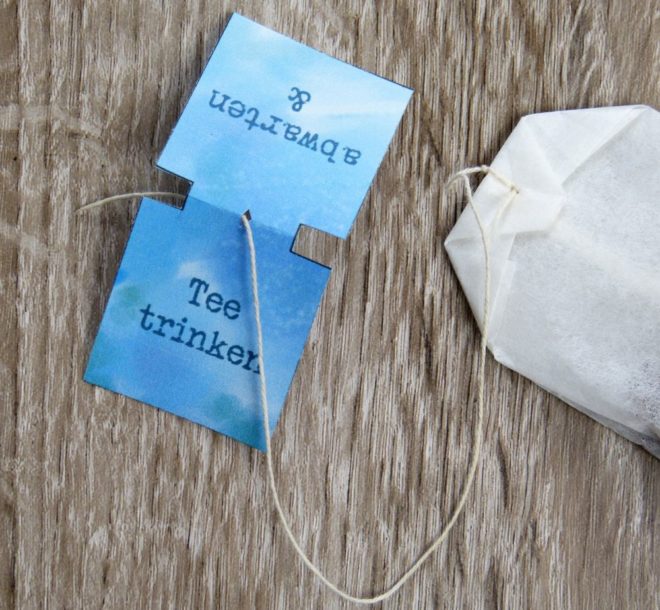 Teebeutel mit Botschaft | heiterundhurtig.de