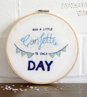 Add a little Confetti to each day - Stickvorlage [Digital]